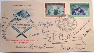 Mount Everest Philatelic 1st Day Cover